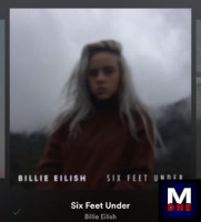 Billie Eilish - Six Feet Under перевод